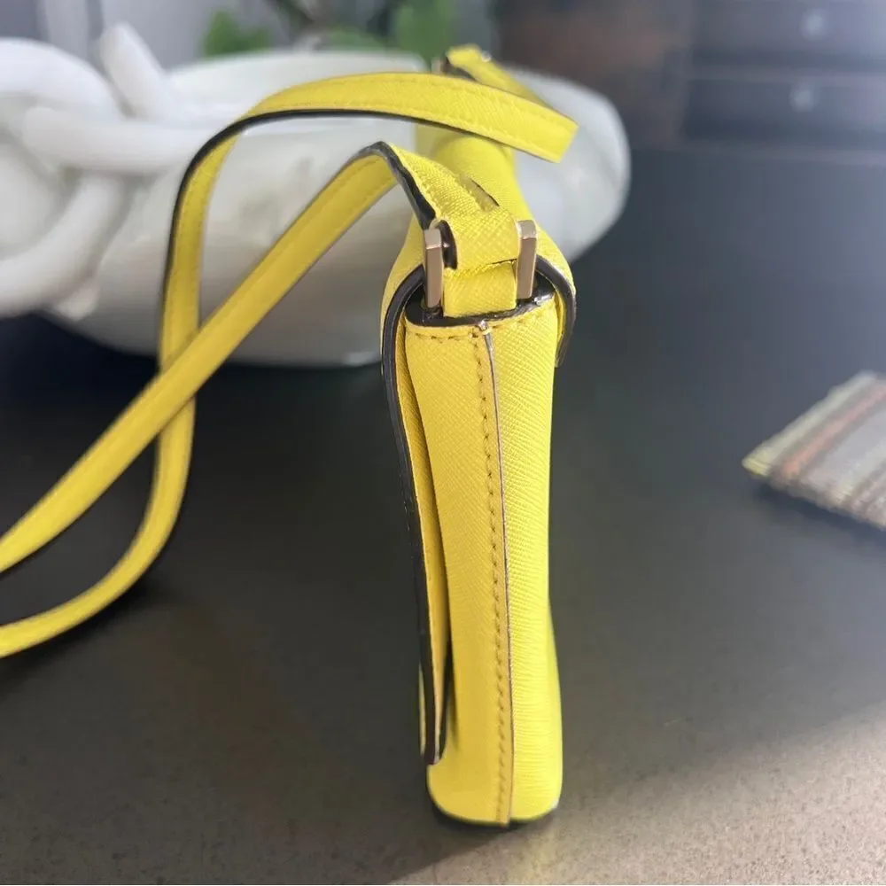 KATE SPADE New York Newbury Lane Sally Yellow Crossbody Bag